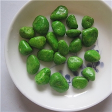 厂家批发鹅卵石五彩石染色鹅卵石装饰鹅卵石染色石子