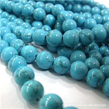 免费代理DIY手工饰品配件材料/仿绿松石散珠，打孔串珠批发