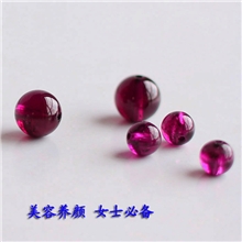 缘美珠宝饰品批发天然石榴石散珠紫牙乌散珠美容养颜正品