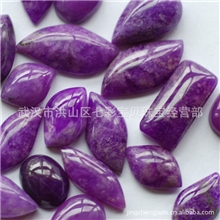 天然宝玉石标本稀少的苏纪石（舒俱来）教学鉴定