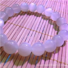 白月光水晶饰品月光石手链月亮石手串8/9/10/11/12mm
