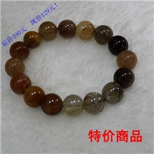 梦祥饰品特价批发供应天然福禄寿发晶手链正品水晶饰品送礼品