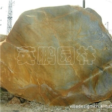 大型招牌石黄腊石，深圳石家庄花基砌边黄腊石，假山石批发直销