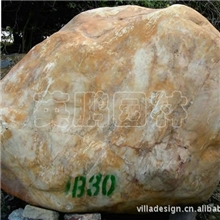 大型刻字石黄腊石，郑州深圳小区景观黄蜡石，景观石直销批发