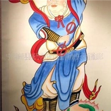 佛教画像上堂第一席上席,水陆画,名家字画,24诸天