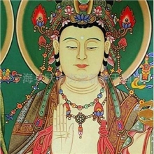 下堂第四席中席73幅纯手工水陆画,24天尊(图