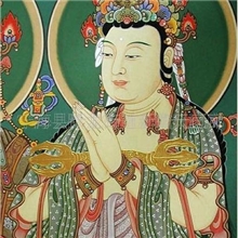 下堂第二席上席73幅纯手工水陆画,24天尊(图