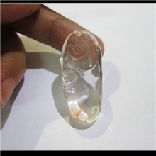 纯天然正品红兔毛红水晶俏色自在佛弥勒佛保平安男女饰品