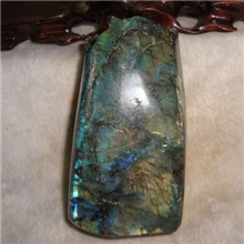 纯天然拉长石/月光石原石摆件观赏石抛光和没抛光共体原石