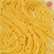 深圳恒实琥珀厂家批发琥珀蜜蜡佛珠圆珠念珠手链手串手排108颗