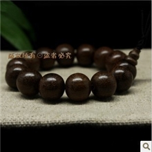 越南天然沉香佛珠手串木念珠男款18mm*13颗/20mm*12颗沉水级保真