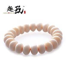 【趣玩】吉运河马牙手链仿象牙手链佛珠辟邪手串饰品男士款