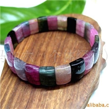 供应天然碧玺手排