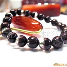 供应天然红幽灵聚宝盆手链批发水晶手链水晶批发手链批发