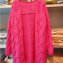 2013年秋季新款大麻花女式毛衣外套4色490g