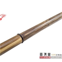 金丝竹镶黑檀木香筒沉香线香香桶金丝竹香筒24cm*1.6cm长香筒