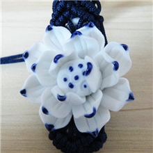 景德镇陶瓷首饰时尚手工手链diy陶瓷手链青花瓷民族风手链