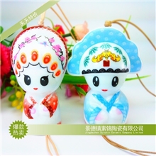 直销陶瓷风铃批发江南才子郎才女貌风铃风铃批发品质保证