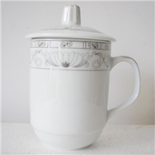 景德镇陶瓷/瓷器/茶杯/杯子/一级白玉瓷/白玉莲