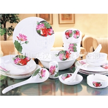 【特价礼品推荐】46头29头骨瓷餐具套装高档骨瓷日用餐具礼品