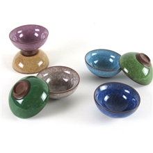 冰裂釉品杯；小杯；莲花杯；斗笠杯；多彩杯冰裂釉茶具