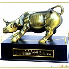 树脂工艺品创意家居摆设华尔街牛特大牛铜牛纪念收藏礼品