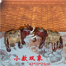 工艺品批发树脂仿红木大象高档礼品家居装饰新款对象ZY374