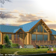 园林绿化景观木屋