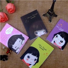 《荐》饼干女孩可爱妞子cookyshop记事本笔记本日韩国文具批发