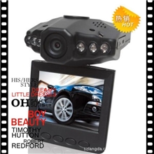 新奇特汽车120度广角六灯行车记录仪飞机头行车记录仪198带AV口