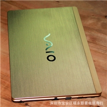 14寸索尼笔记本电脑带DVD光驱双核四线程金属拉丝工艺可玩大游戏