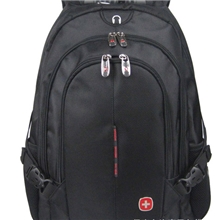 供应新潮经典电脑包背包9393#黑色14寸-15寸商务休闲双肩电脑包