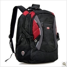 新款包邮瑞士军刀双肩包电脑包14/15.1寸男士笔记本包笔记本背包