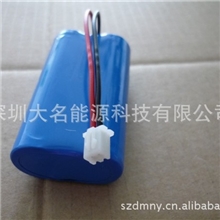 厂家供应3.7V7.4V带端子接口并联串联渔具电池组矿灯LED灯电池