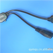 硬盘盒电源，带双开关线，SATA，扁大4PIN