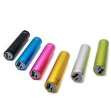 铝合金圆柱形口红移动电源苹果iphone三星小米充电宝正品批发