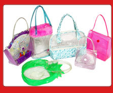 日本订单/出口日本/环保PVC包装袋、手袋(好品质,好口碑)