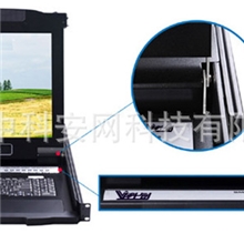 V科创KC-1708I远程IP切换器KVM、17寸8口键盘鼠标、ATEN宏正