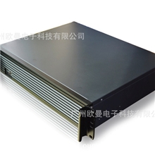 2U高档铝面板机箱2U超短机架式服务器机箱软路由防火墙2U350LT
