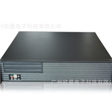 2U高档铝面板机箱带光驱位2U420L