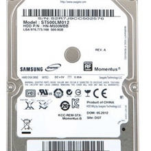 三星SAMSUNGST500LM012500G5400转8MSATA3Gb/秒笔记本硬盘