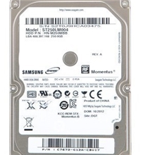 三星ST250LM004250G5400转8MSATA3Gb/秒笔记本硬盘