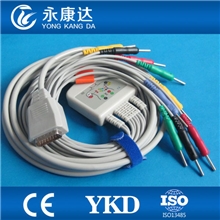 兼容上海光电6511心电图机12导联线