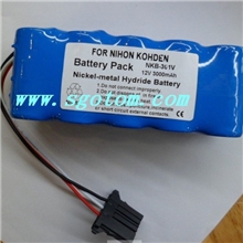 日本光电便携式除颤仪电池、TEC-7621/3112V电池血氧饱和度