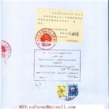 埃及CO和发票加签