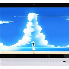 包邮24寸DIY新款一体机电脑真正双核四核整机独显2G办公游戏网吧