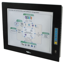 15"工业触摸平板显示器