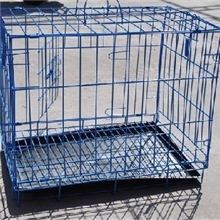 折叠铁丝笼/泰迪狗笼子/猫笼大中小型犬宠物笼送托盘
