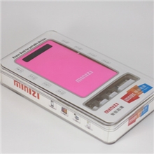 厂家供应4000mAh炫彩便携电源