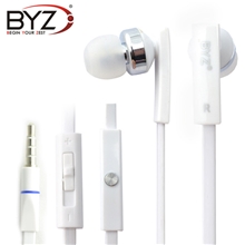 厂家耳机批发BYZS500（电商版）炫酷红色面条耳机手机耳机